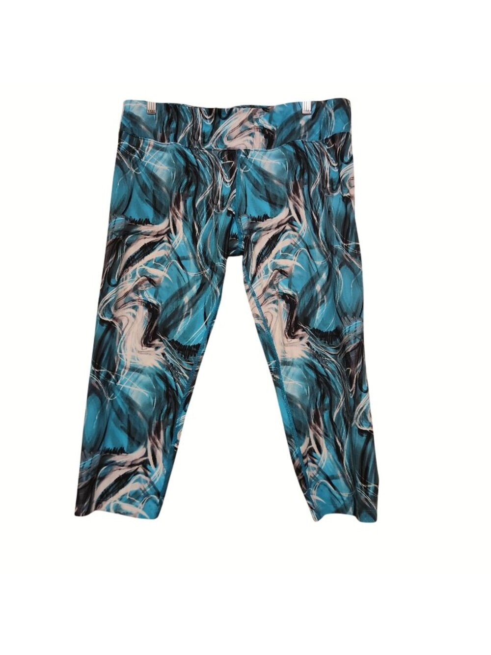 Calvin Klein Performance Womens Quick Dry Abstract Print Leggings XL